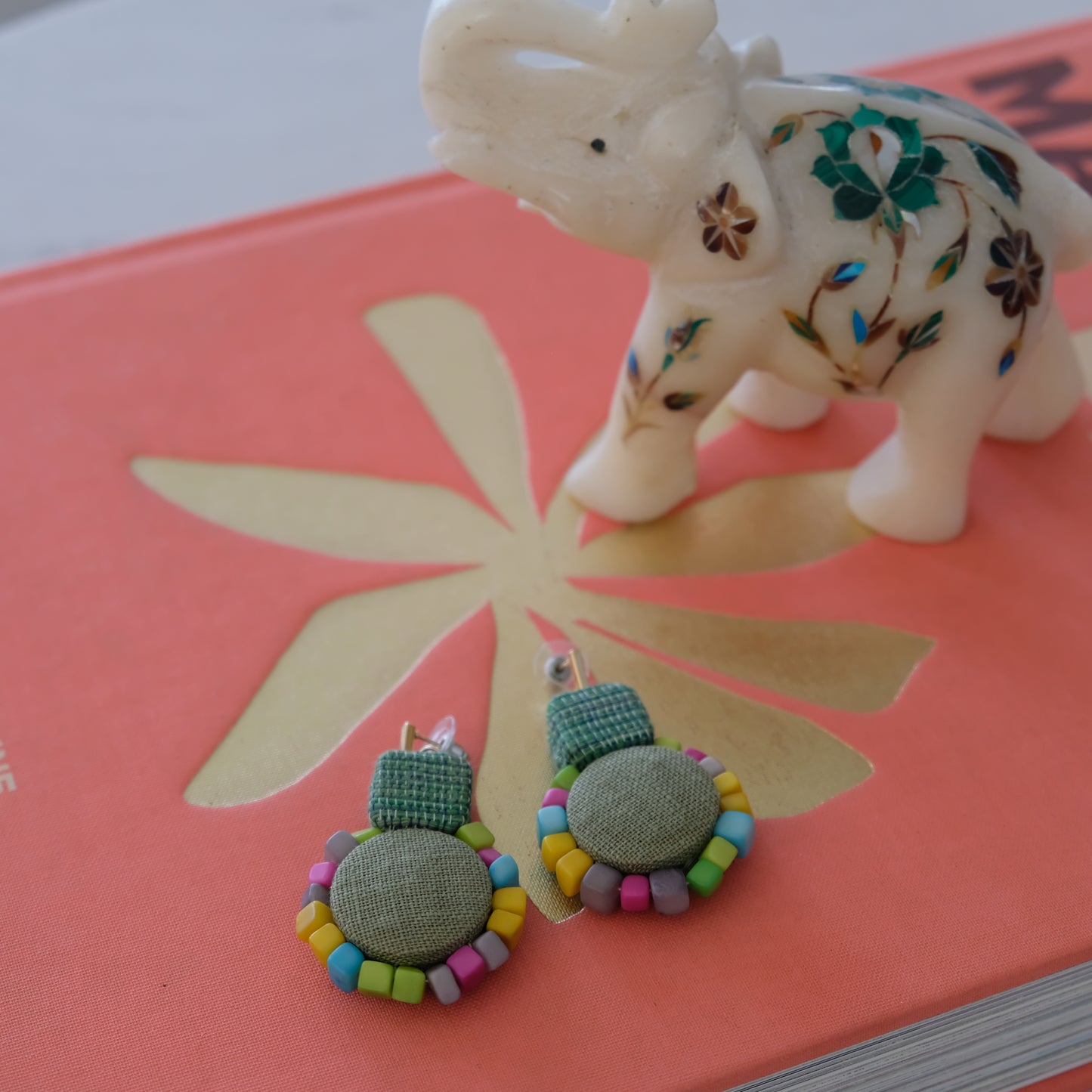 CIRCULO PAROL EARRINGS IN SAGE