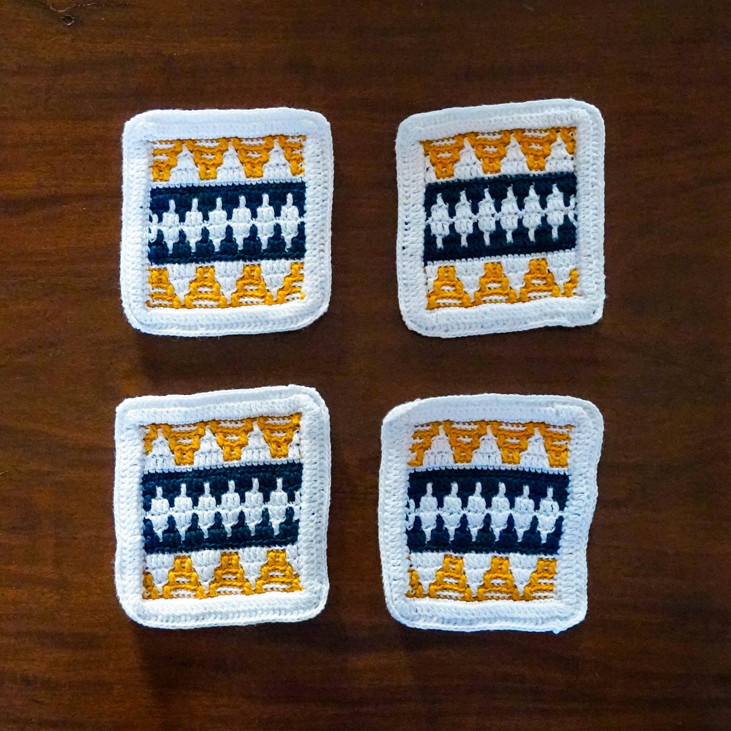 CROCHET COASTER SET