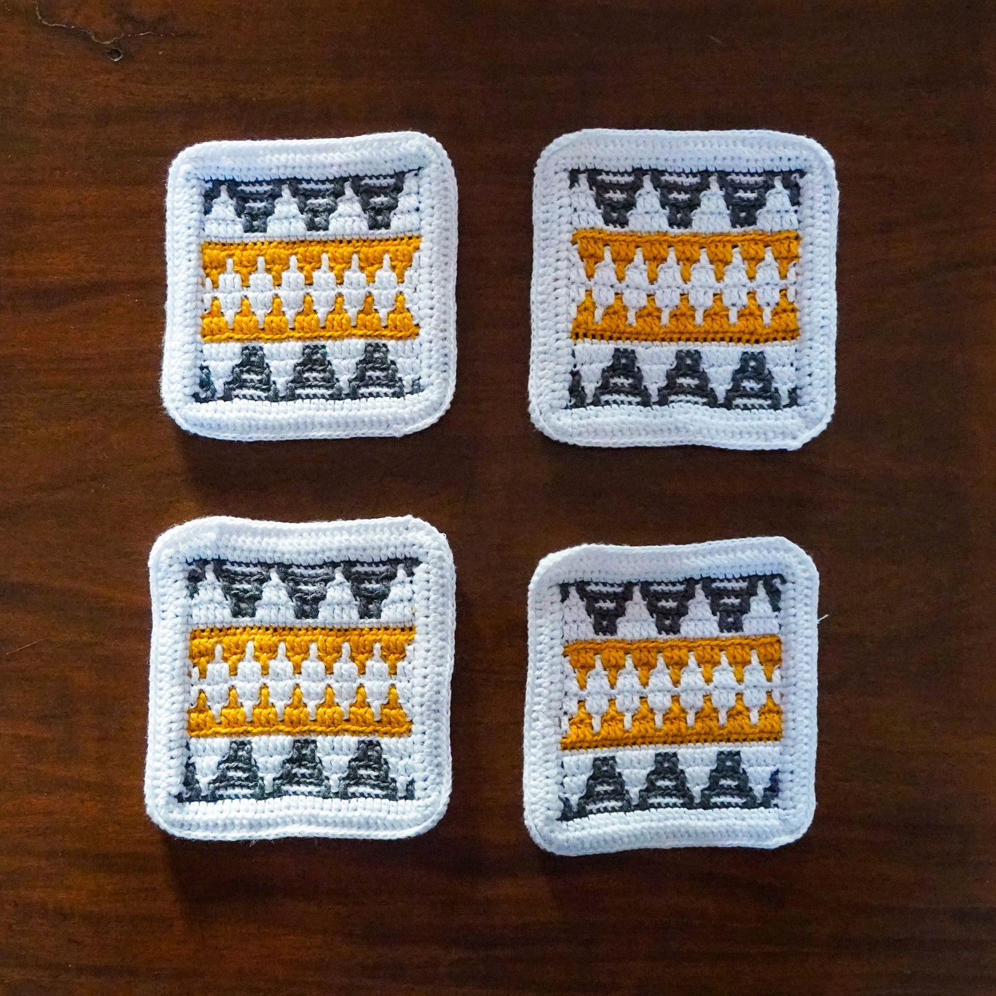 CROCHET COASTER SET