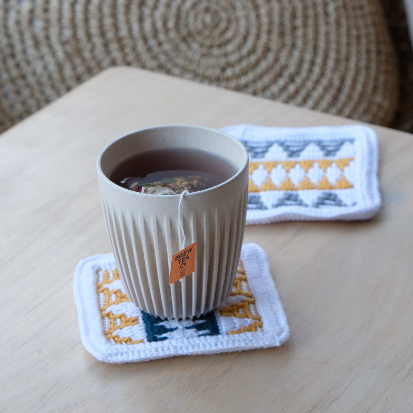 CROCHET COASTER SET
