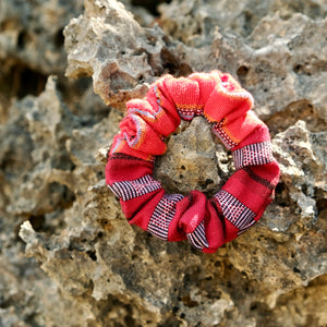 UPCYCLED WEAVE SCRUNCHIES