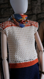Load image into Gallery viewer, SOLIHIYA CROCHET TOP
