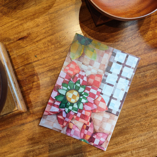 PAHIYAS - WATERCOLOR PAINTING POSTCARD