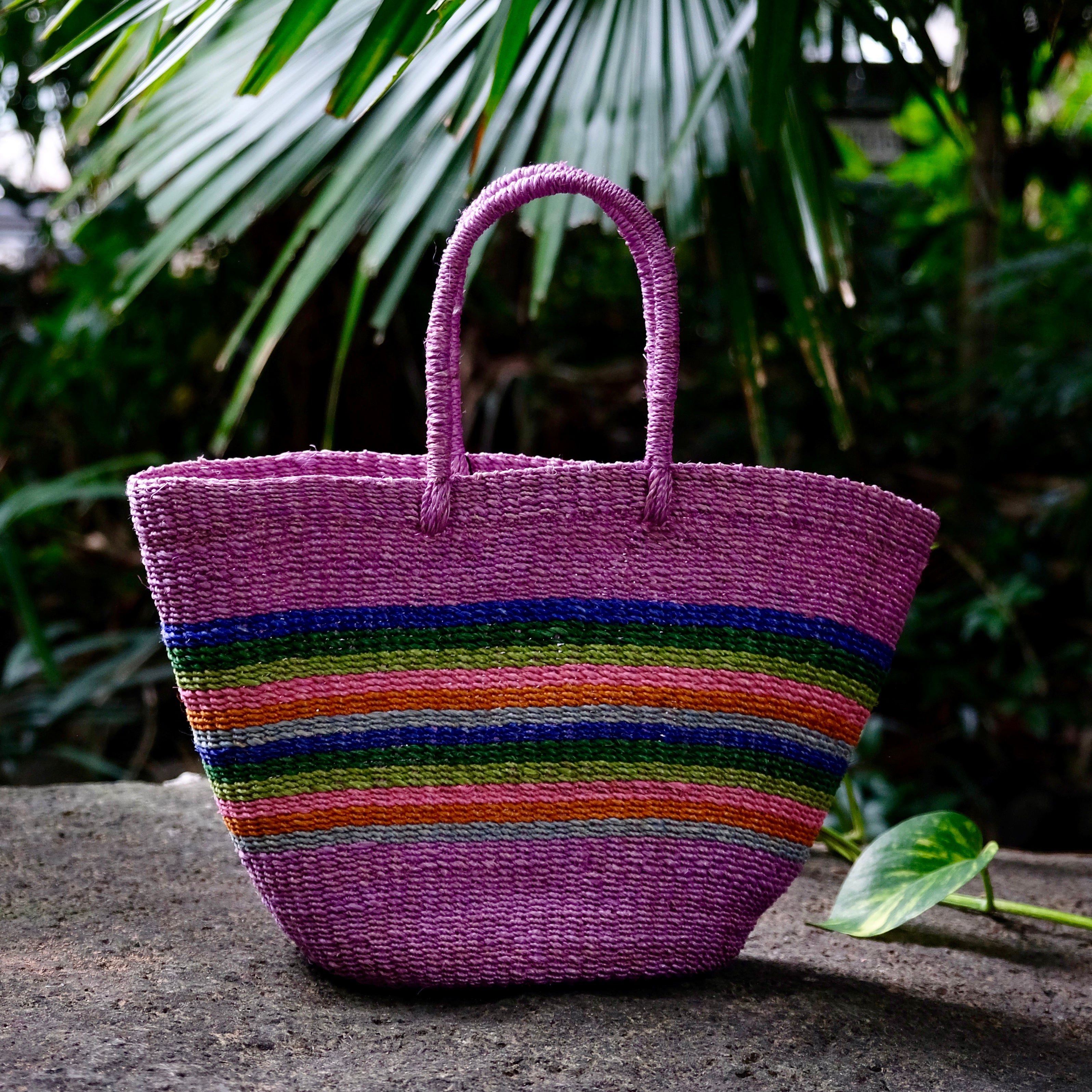 KATRINA MINI ABACA BEACH BAG