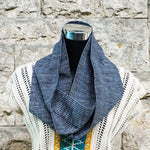 Load image into Gallery viewer, UPCYCLED WEAVE INFINITY SCARF
