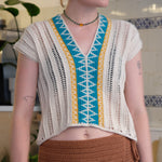 Load image into Gallery viewer, ORLA CROCHET MINI PONCHO
