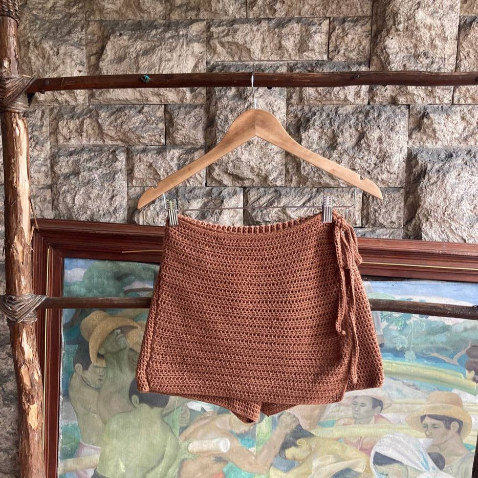 REESE SKORT IN BROWN