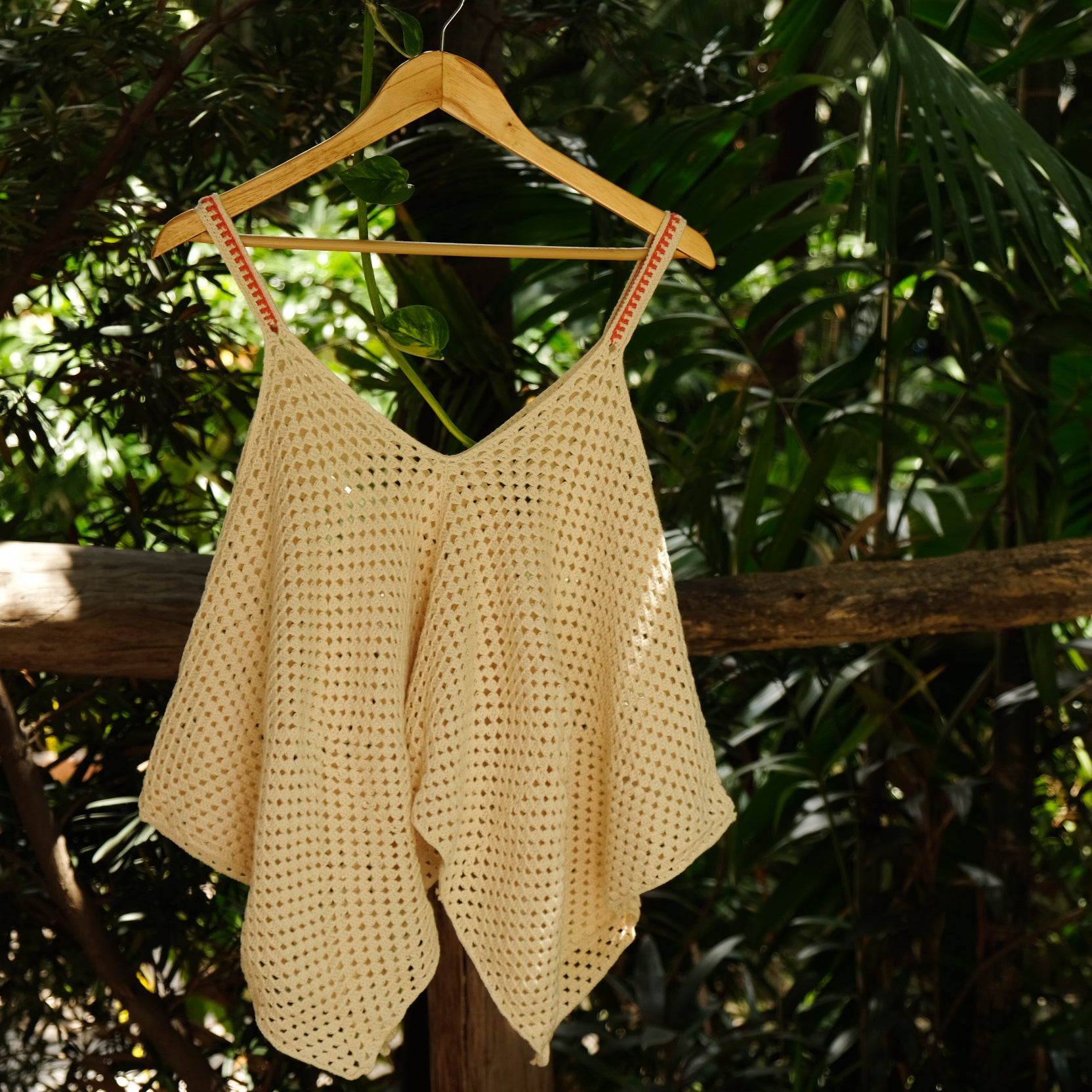 Clare Crochet Kerchief Top